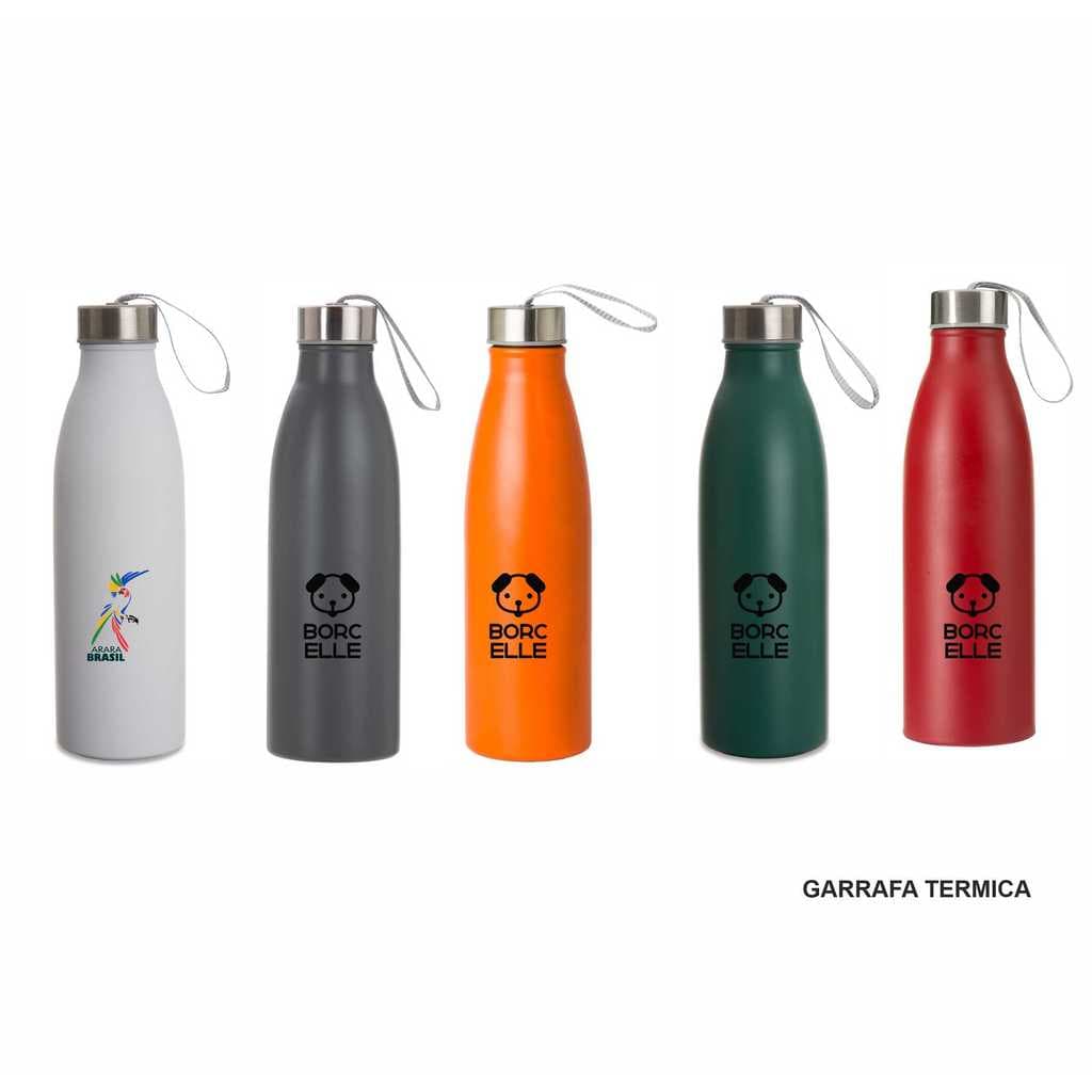 Garrafa Térmica Inox 750ml - Personalizada