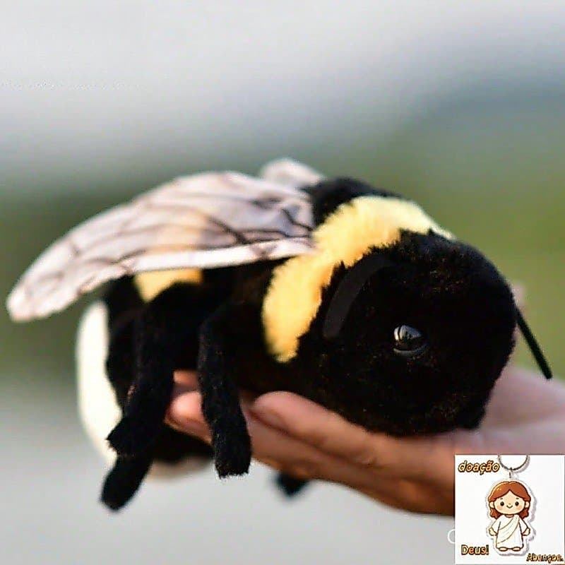 Abelha Brinquedo De Pelúcia Simulação Boneca Inseto Animal Travesseiro Decoração Para Casa Presente De Aniversá