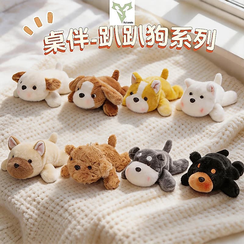 Rytanda Schnauzer Dobbin, Western Highland Beagle, Shiba Inu, Teddy Bulldog, Labrador Retriever, Pingente de Filhote HKU