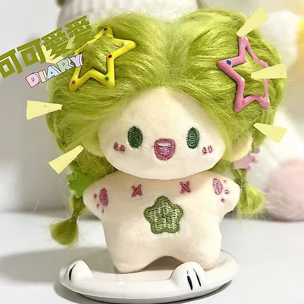 Bonito bonito faltando dentes série de frutas boneca de algodão boneca de pelúcia feio bonito boneca pode amarrar o cabe