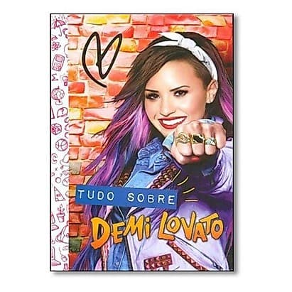 Livro - Tudo Sobre Demi Lovato
