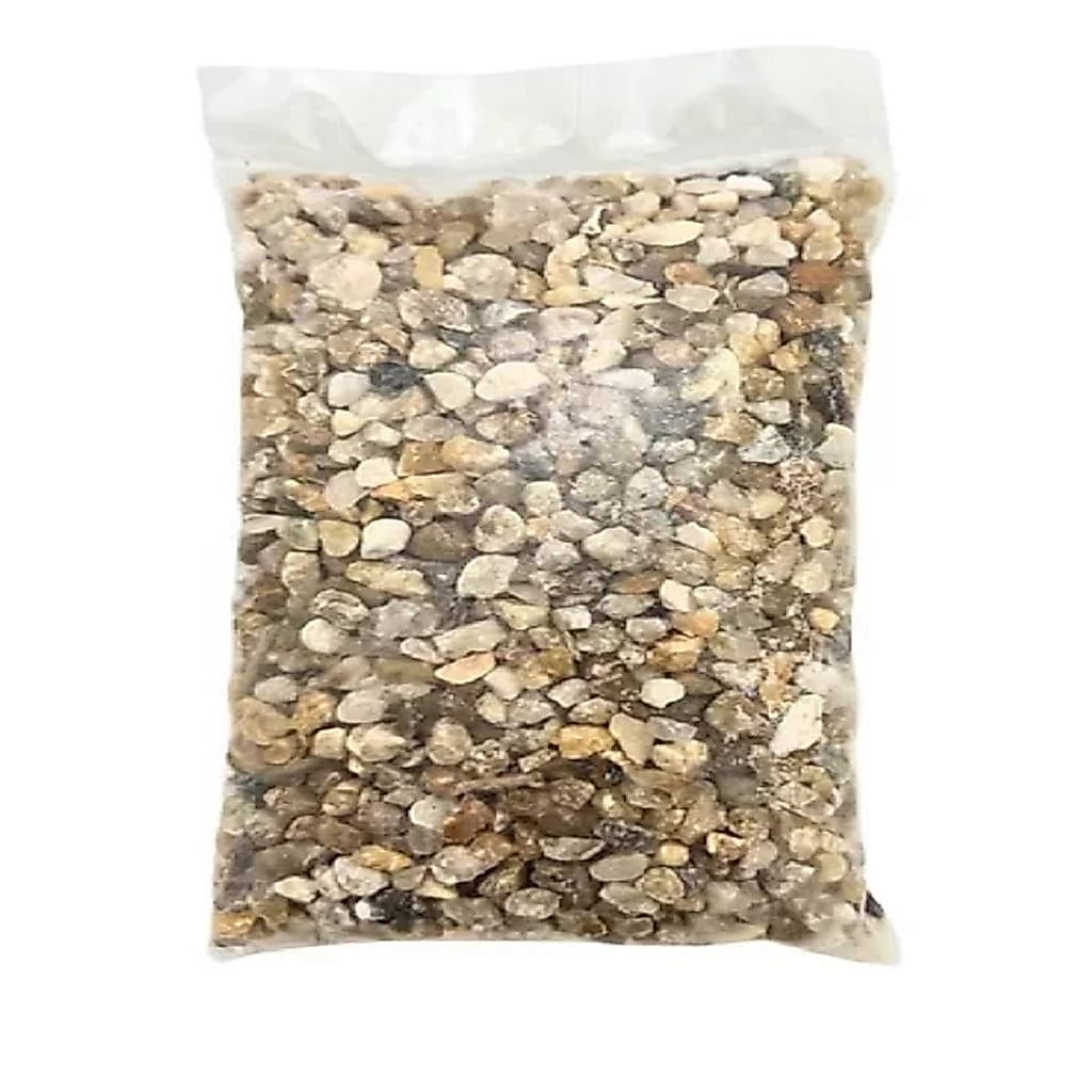 Cascalhos De Rio pedras Seixo Rolado Natural Nº1 miudo Decoração  Vasos  jardim aquário plantas  2kg