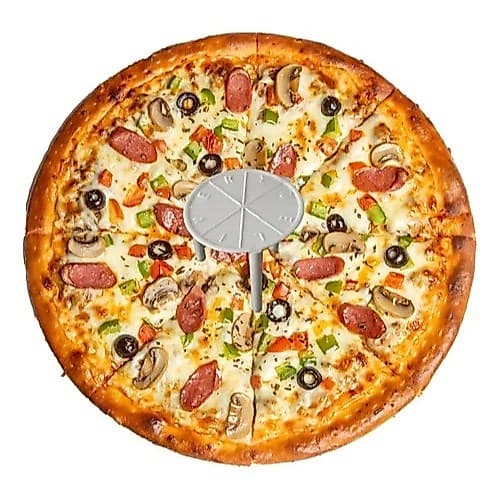 Suporte Mesa Tripé Caixa De Pizza 500 Unidades proteção de recheio Mesinha Protetora Delivery