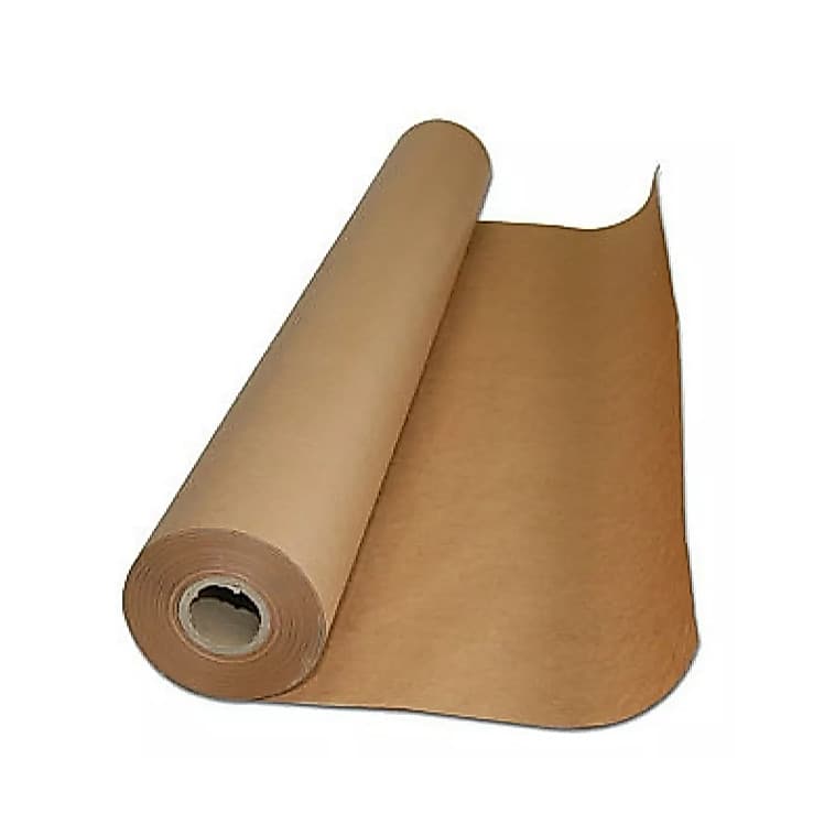 Papel Semi Kraft Pardo Rolo Bobina 60cm - Pronta Entrega