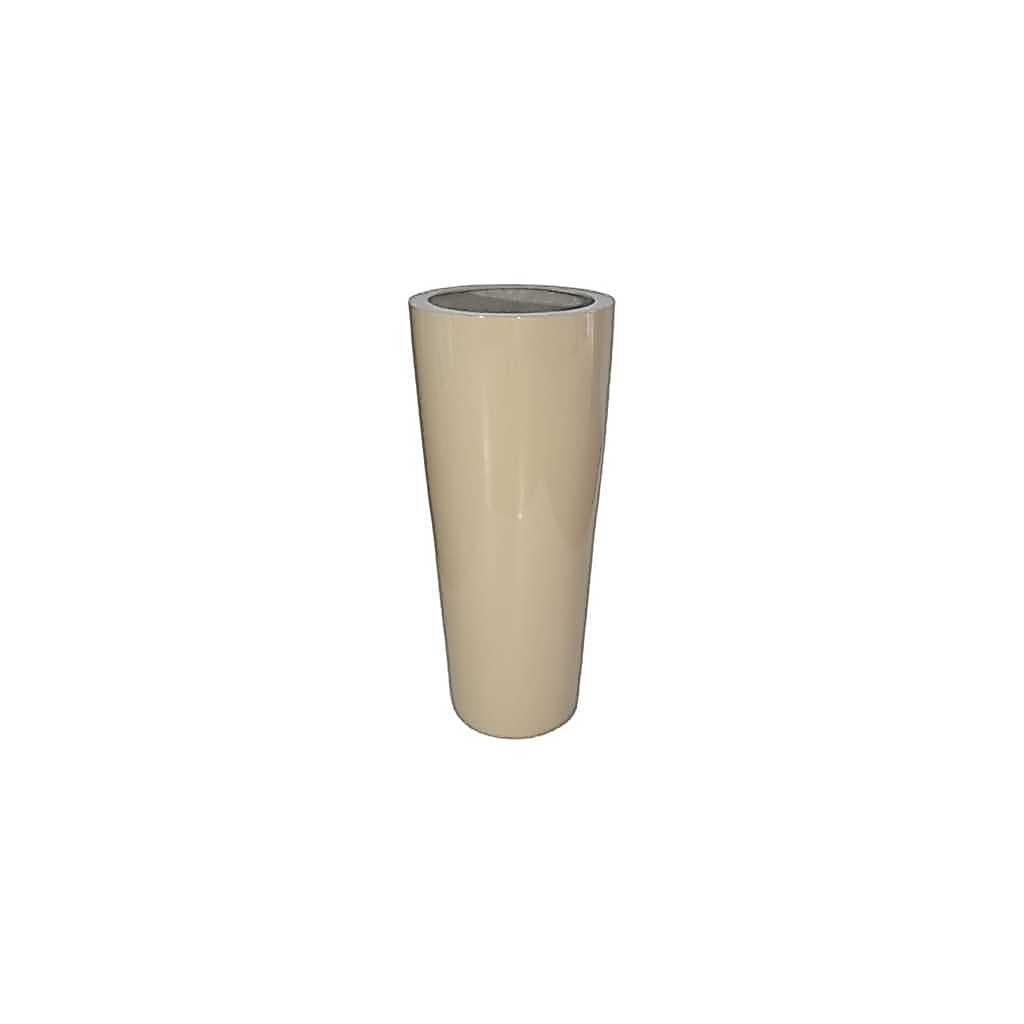 Vaso decorativo para casa, sala, varanda em fibra de vidro para planta - Aquamarine M