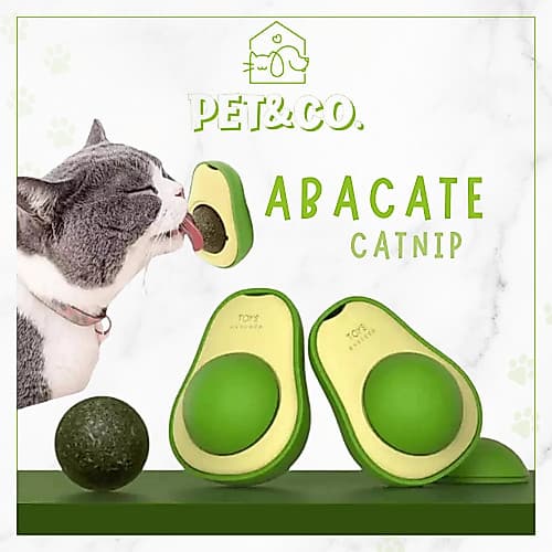 Brinquedo Abacate com Catnip para Gatos – Estímulo e Diversão