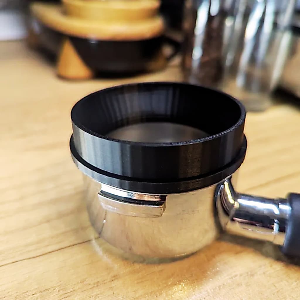 Anel Funil Filtro Dosagem Pó de Café Expresso Ring Dispenser (Dispensador de anel) 49/51/54/57/58