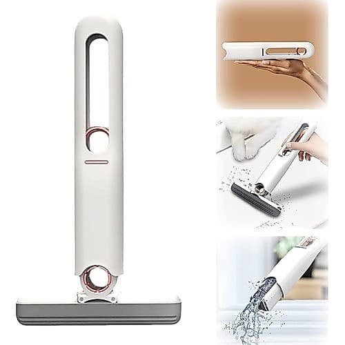 Rodo Mini Mop Limpa E Seca Rodinho De Pia Cozinha Branco