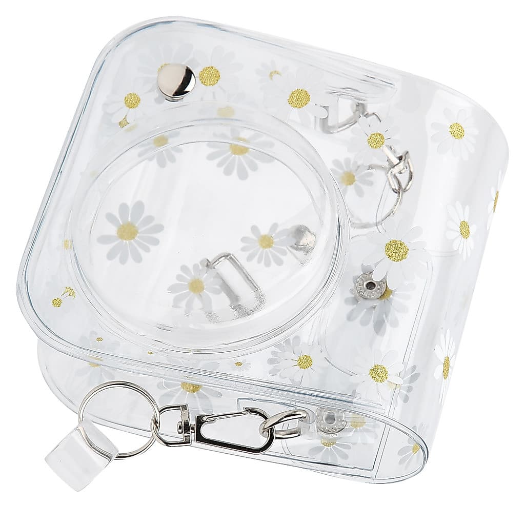 [WON] Bolsa Pequena Transparente Para Câmera Em PVC Com Alça De Ombro Fujifilm Instax Mini 11/9/8