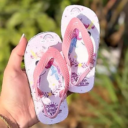 Chinelo Baby Infantil Confortável Antiderrapante Macio Com Elástico Bebe Menina e Menino Anatômico