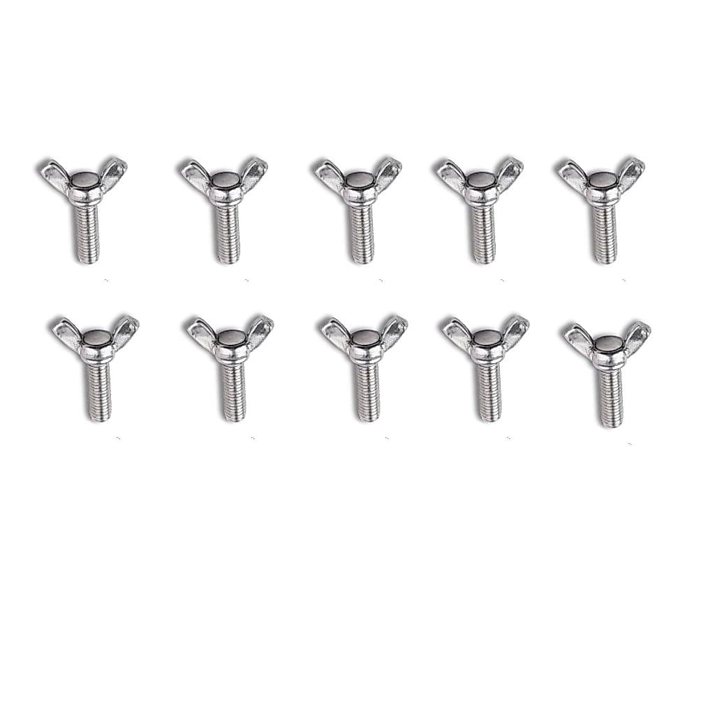 Kit Parafusos Tipo Borboleta M6x20mm Inox