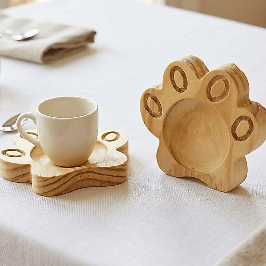 Kit de Pires de Patinha 10 Cm Presente Decorativo / Casa Café - Lembrancinha Dia das Mães