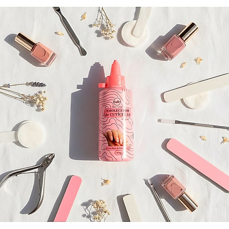 1 Frasco Deo Creme Amolecedor de Cutículas com Óleos de Argan e Coco Halley 100 gr