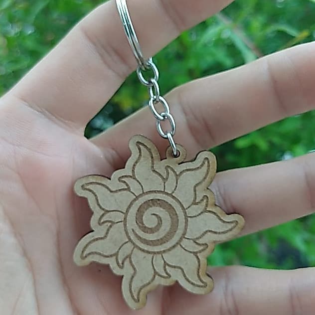 Kit 10 Chaveiros Sol – Hipnose Solar | MDF #Festa #Lembrança #Aniversário