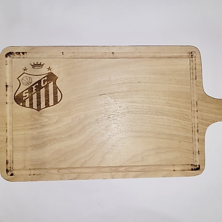 Tabuas de madeira de Tauari para cozinha churrasco uso geral culinário para corte de carnes ou verduras e legumes