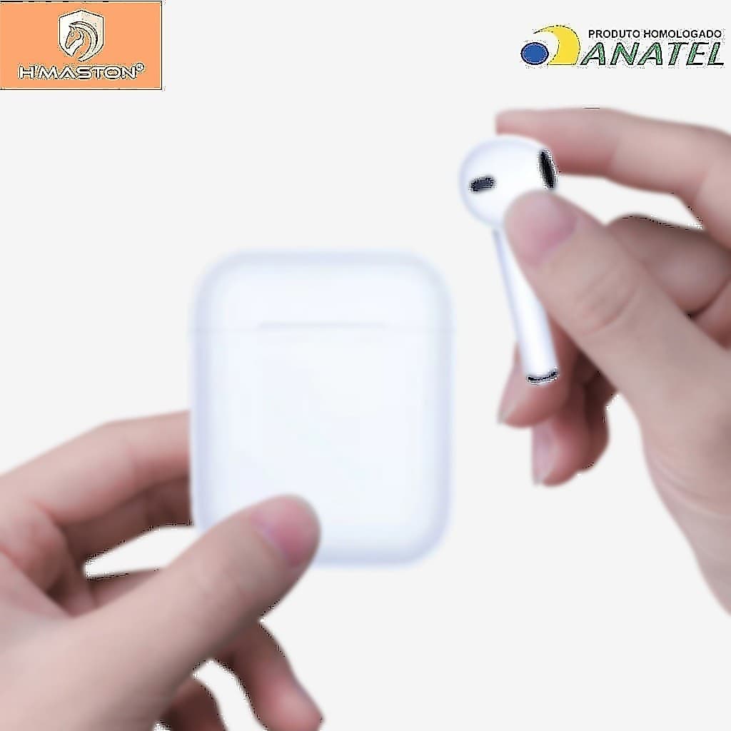 H'maston LY-11 Fone de Ouvido TWS Bluetooth Sem Fio com Microfone e Som Estéreo