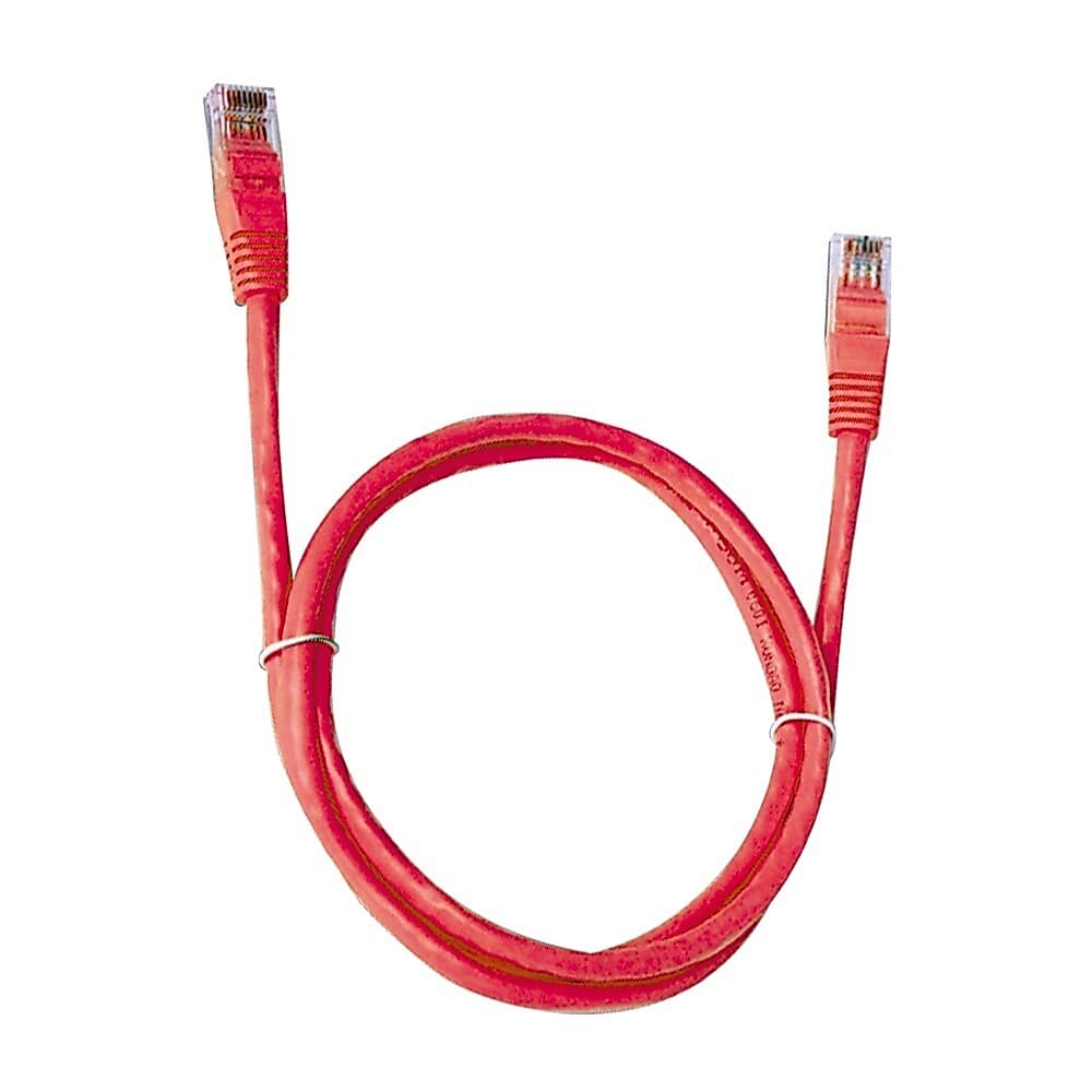 Cabo De Rede Patch Cord Cat6 Pluscable Pc-eth6u50rd 5m Vermelho [F133]