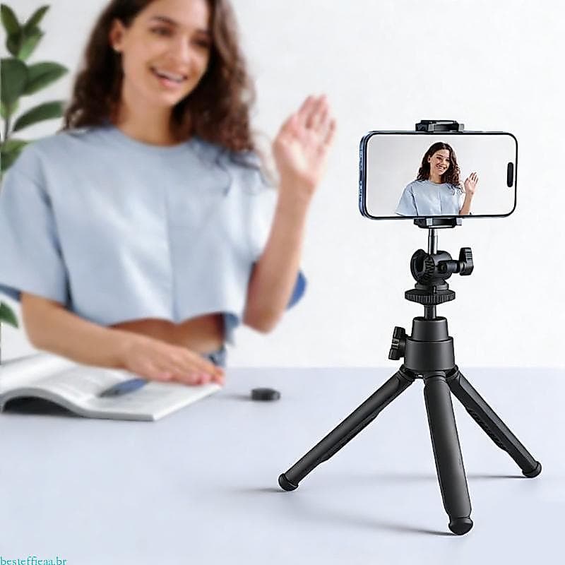 Suporte Telefone Ajustável besteffie Montagem Liberação Rápida 142 Mm Para Vídeos Fotográficos Rápidos