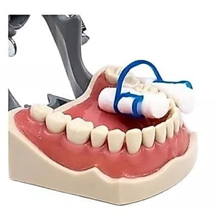 Retentor Porta Algodão Dental Cavalete Suporte Rolete Algodão Jon