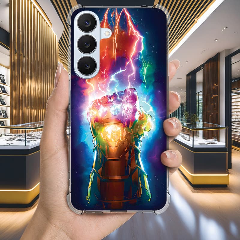 Capa Capinha GALAXY M35 M34 M33 M31 M23 M21S J8 Anti-impacto Personalizada geek VINGADORES (4181)