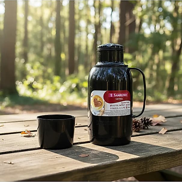Garrafa Térmica 750ml Sanremo Cor Preto