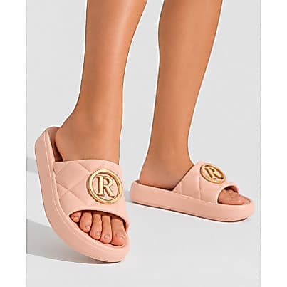 Chinelo Slide MIU Pingente Feminino Premium Conforto Leve Estilo Luxo