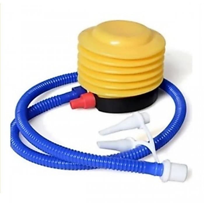 Bomba De Ar Manual P/ Encher Bola De Pilates Balões Boias Sanfonada de Encher Boia Piscina