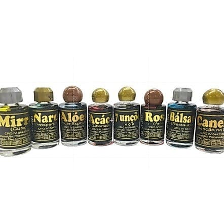 Óleo De Unção Kit 8 Unidades 10ml