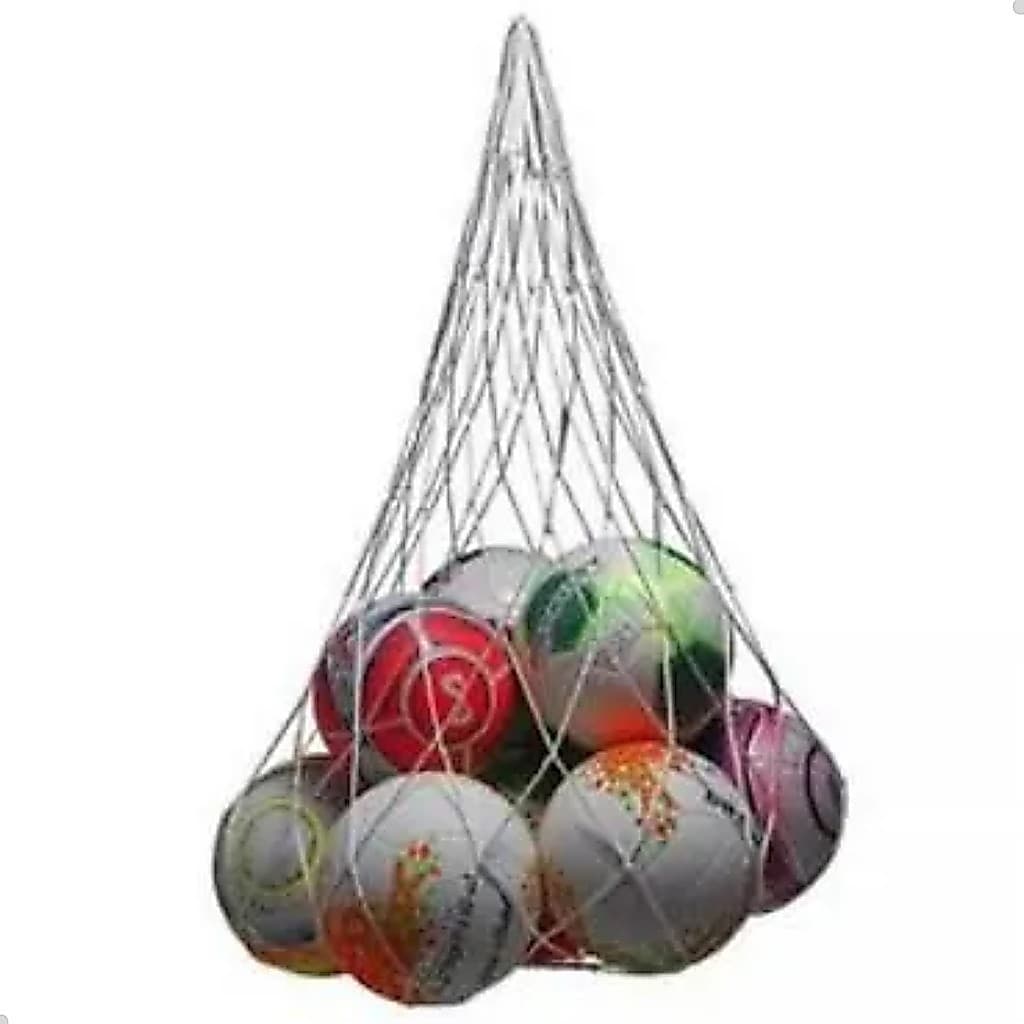 Rede Para Transporte de Bolas Fio 4 s/ Nó 20 Bolas Seda Sports Mania
