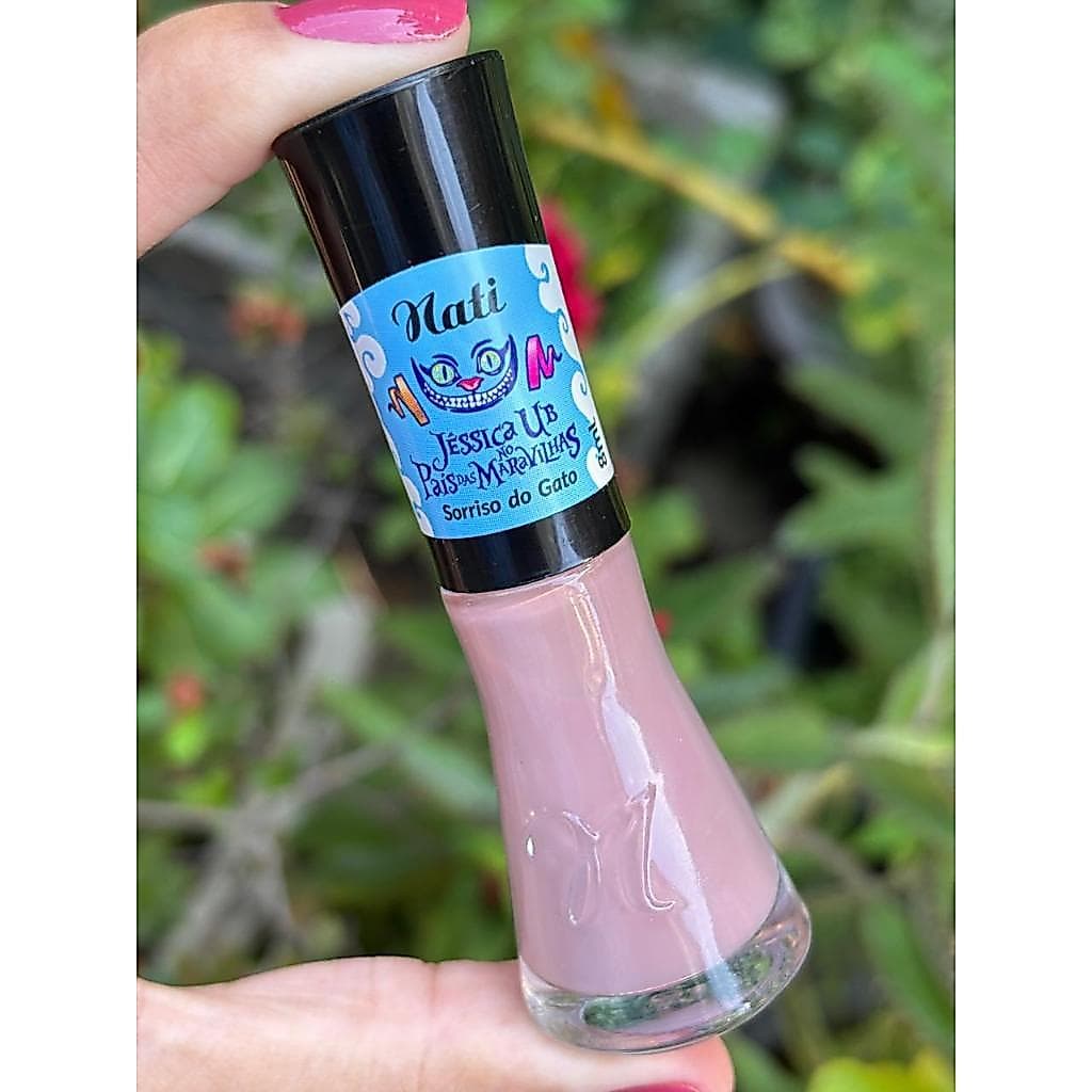 Esmalte Nati Sorriso Do Gato Jéssica Ub País Das Maravilhas 8ml