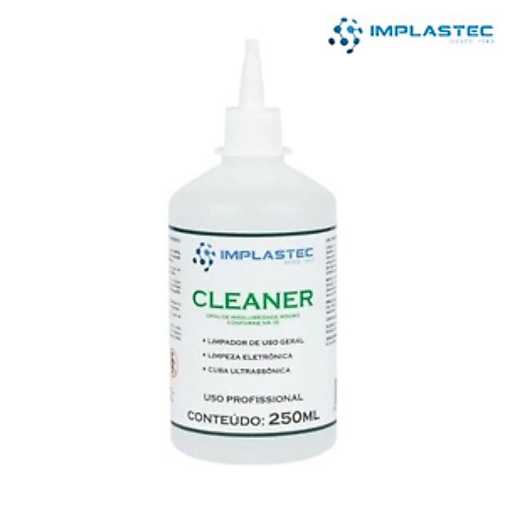 Cleaner 250ml Limpador Uso Geral eletrônica Placas Implastec