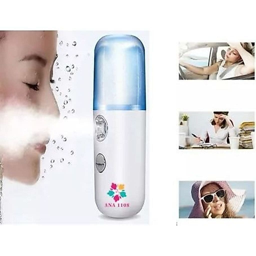 Inalador Portátil Nebulizador Recarregável USB Silencioso Infantil Adulto Hidratação Nasal e Olhos