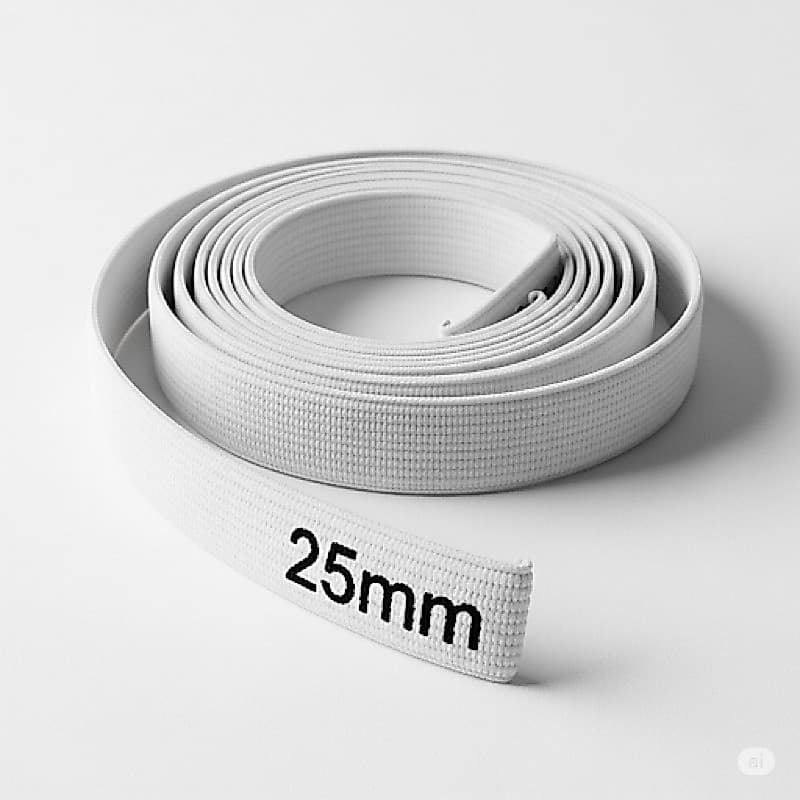 Elástico de embutir 25mm (Rolo c/ 25 metros) ENVIO IMEDIATO!!