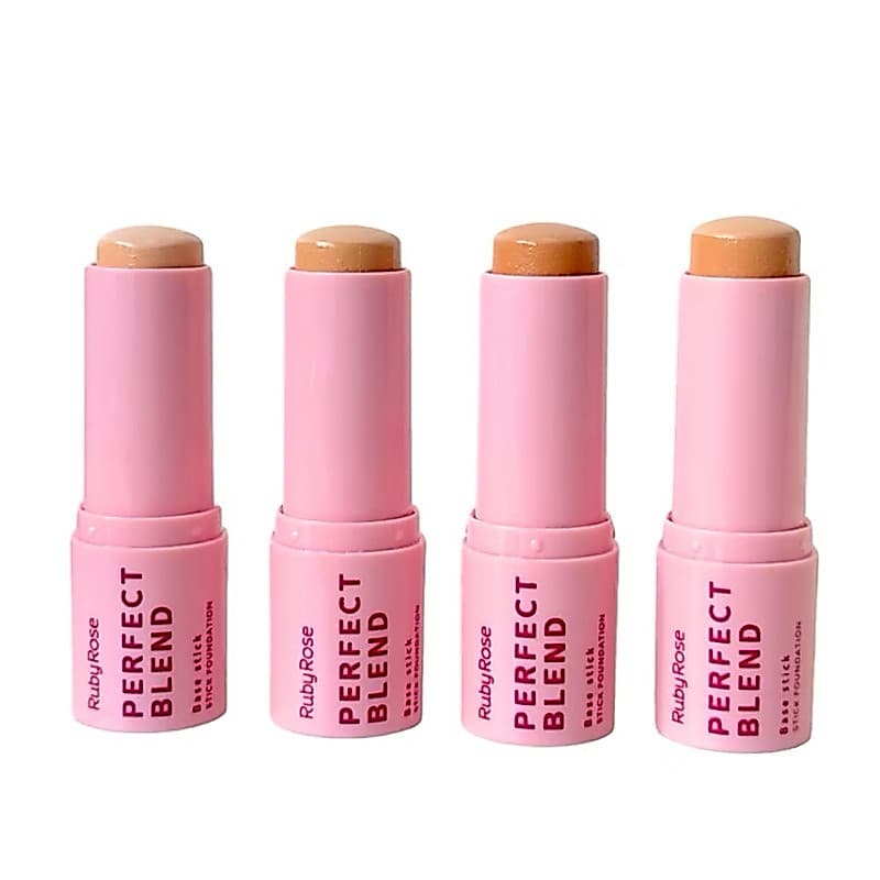 Base Em Stick Perfect Blend Ruby Rose - Escolha seu tipo