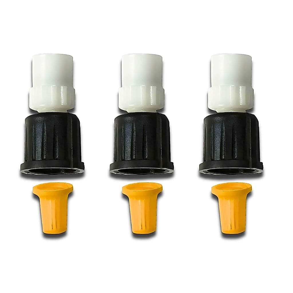 Kit 3 Bico Ponta Completa Regulável Pulverizador GUARANY