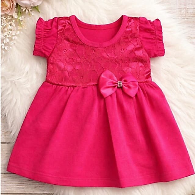 Vestido para bebê menina luxo roupa para bebê reoborn