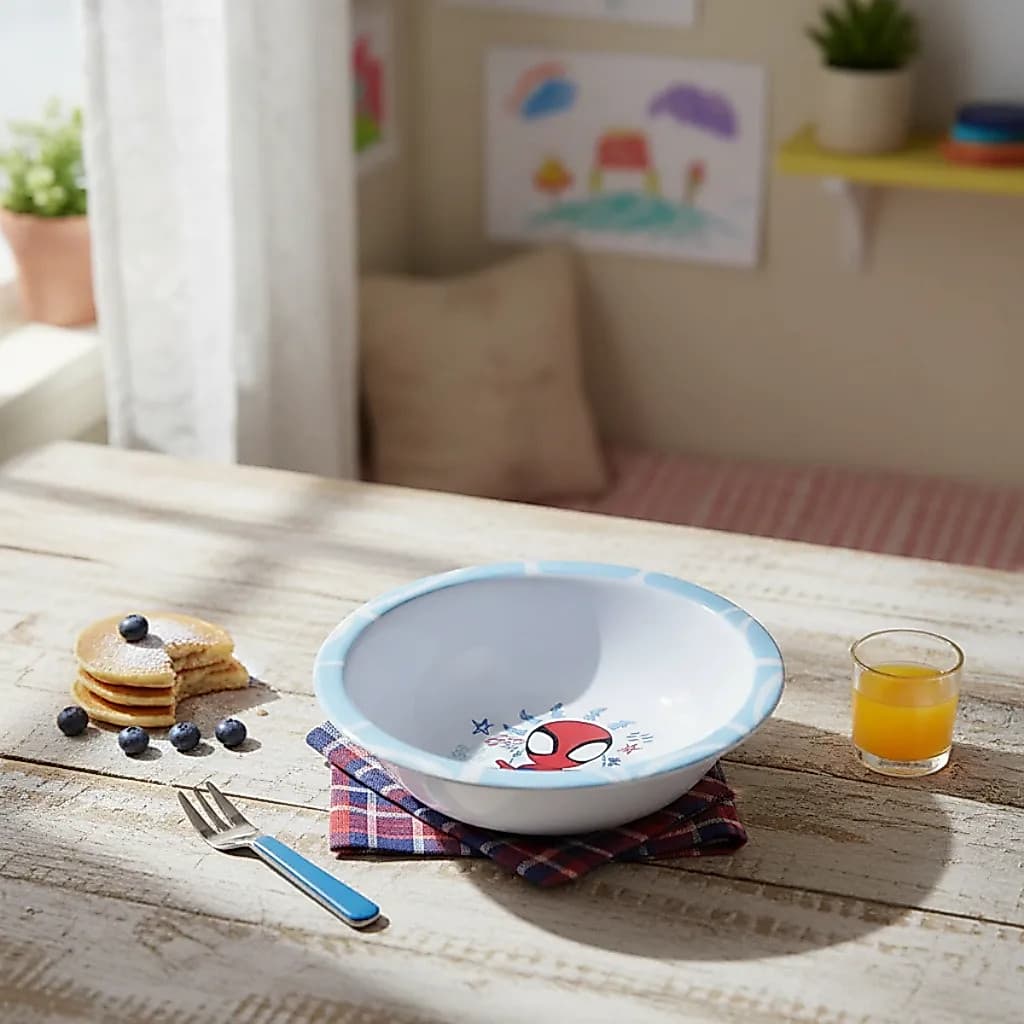 Bowl de Melamine Disney Homem Aranha 16cm – Produto Oficial