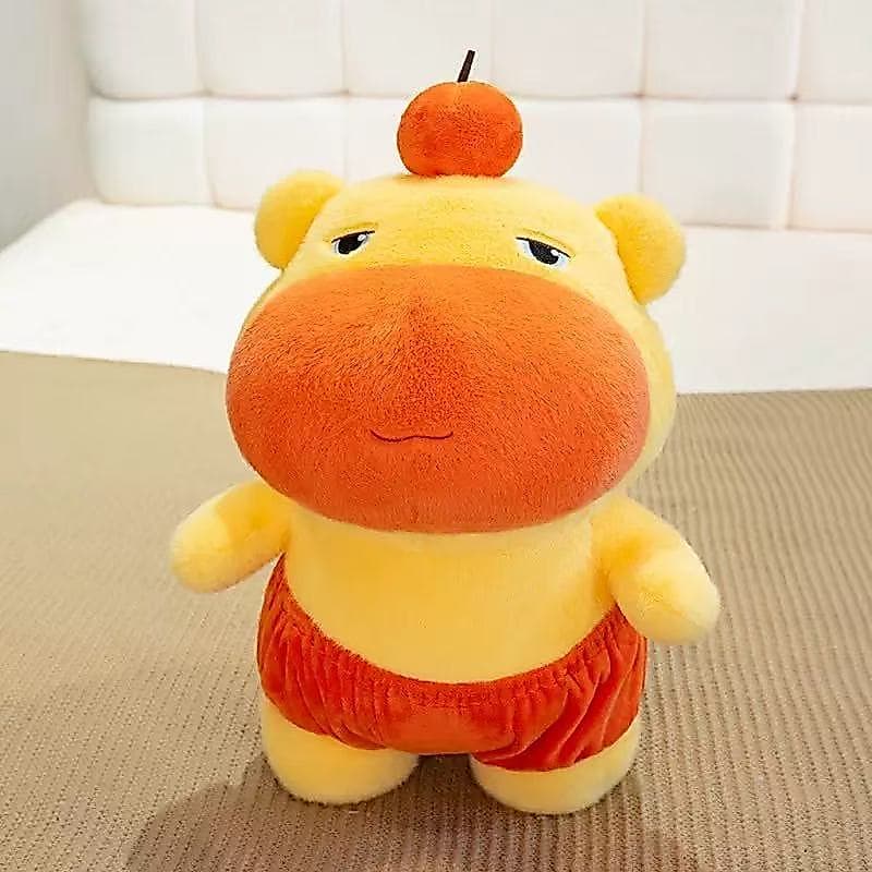 Capivara boneca brinquedo de pelúcia bonito boneca pingente travesseiro presente de aniversário