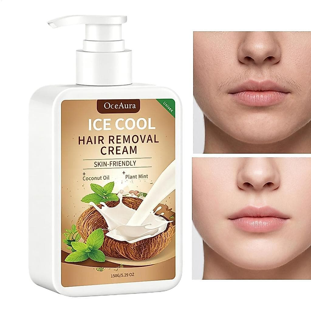 Creme De Remoção De Pelos Faciais , Refrescante , Hidratante , Calmante , Corporais Para Mulheres , Homens , Pernas , Br