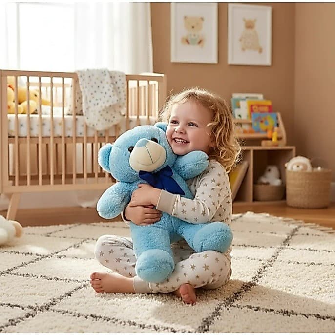 Urso de Pelúcia Grande Macio 65cm Antialérgico Cores