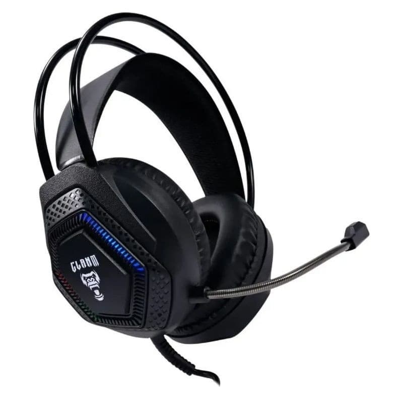 Headset Gamer Clanm Jungle HJ507, um fone com som estéreo e luzes LED.Principais CaracterísticasMarca: Clanm