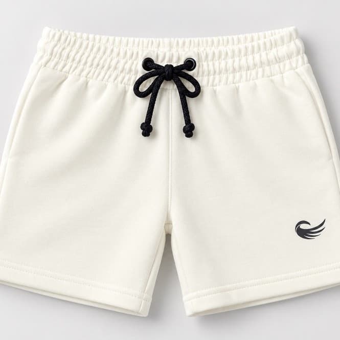 Bermuda infantil masculino de moletom short de moleton premium