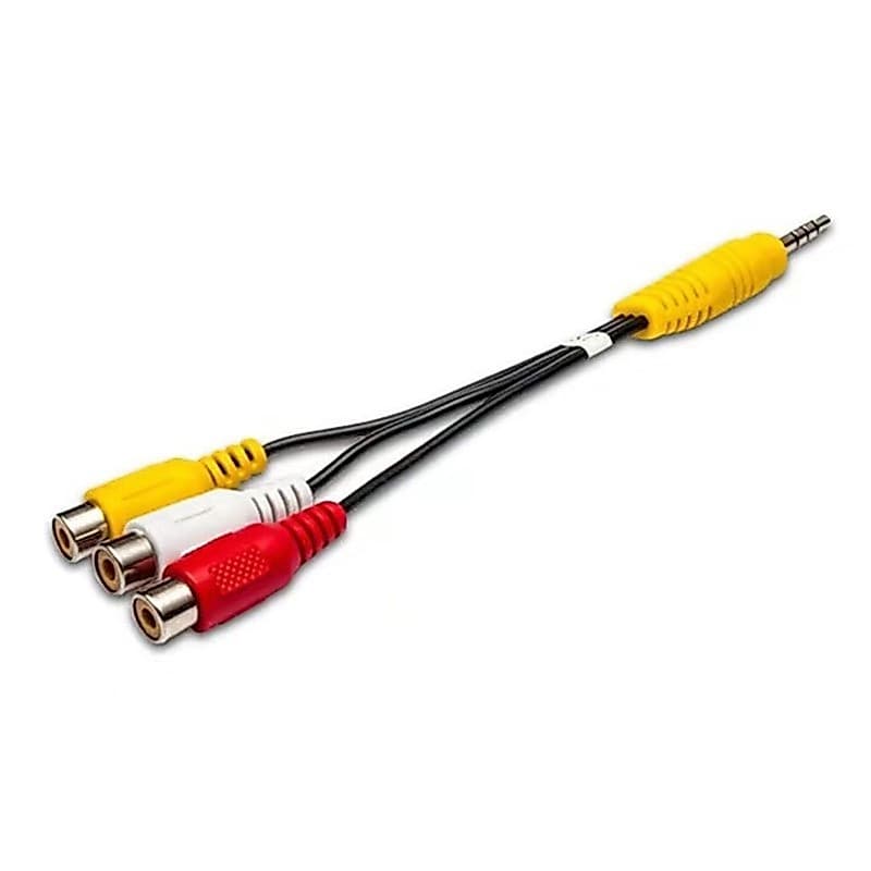 Som KOOL 3 5 Mm A 3RCA Adaptador Para Amplificadores Home Theater