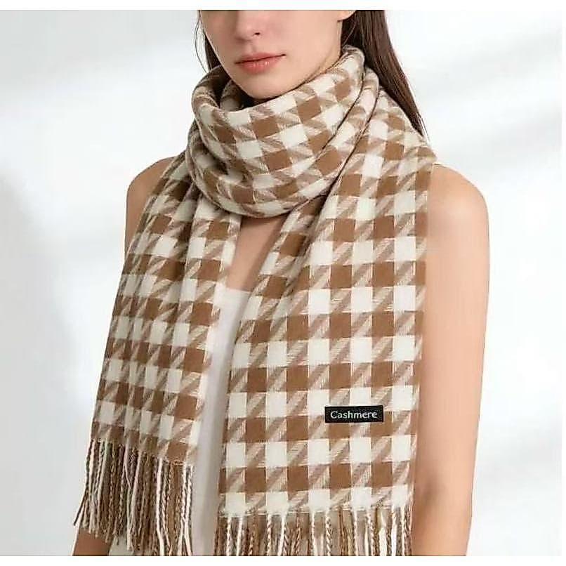 Cachecol Grosso Feminino Pashmina Lenço Moda Xale Echarpe Longo-910