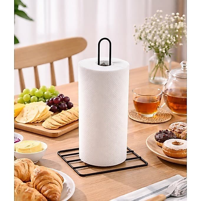 Suporte Vertical de Mesa para Papel Toalha - Cozinha, Utensílios de Cozinha
