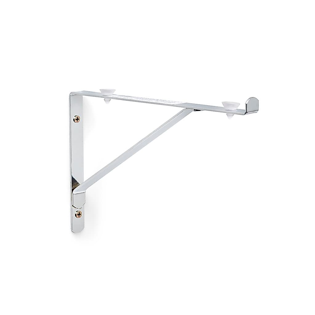 Suporte para Prateleira de Vidro 15 cm Cromado
