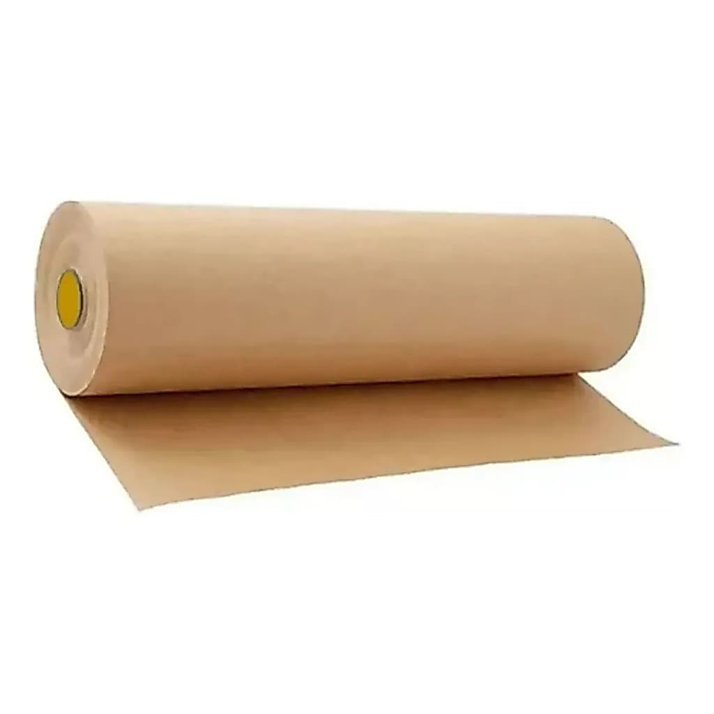Bobina Papel Kraft Semi 45cm 1 , 5kg Para Artesanato