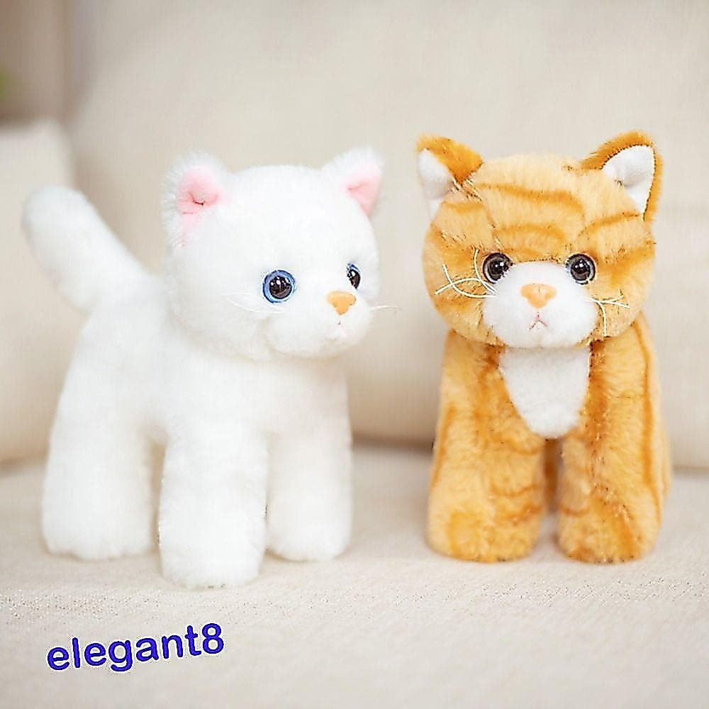 Brinquedos Elegantes Do Luxuoso Gato , Boneca Bonito Macia Gatinho Dos Animais De Pelúcia , Simulação Desenhos Animados