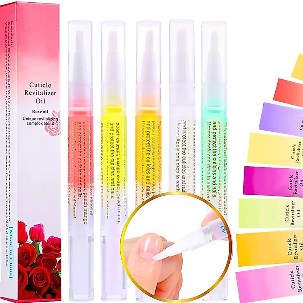 Caneta Óleo Hidratante Cutículas C/ Flores Gel De Unha Envio Imediato