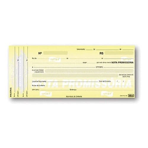 20 X Talão Nota Promissória 50 Fls Cada Tilibra Oferta